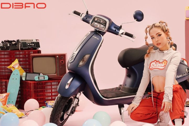 Khám phá siêu phẩm xe máy điện Dibao Pansy SQ2